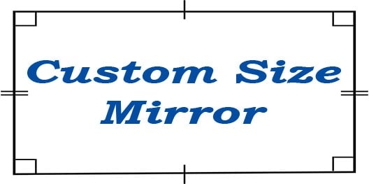 6″ x 60″  Standard Mirror – Thickness: 1/4″ – Polished Edges