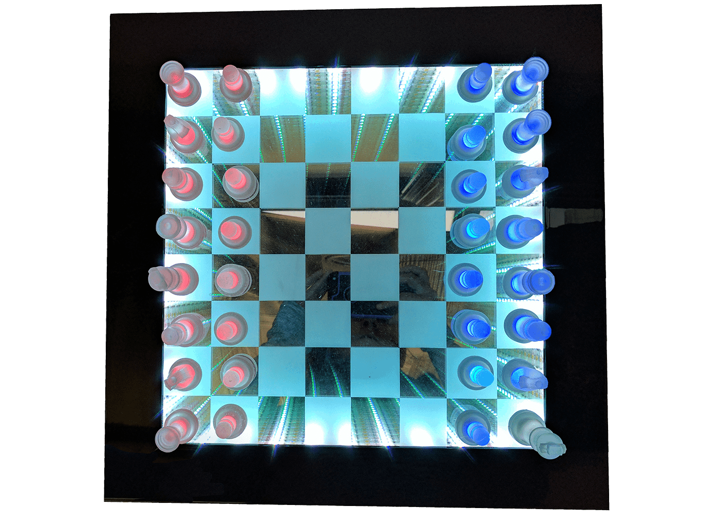 Infinity Mirror Chess Board