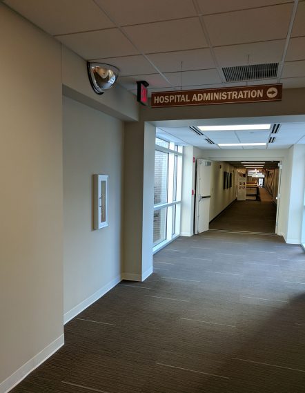 two way mirror dome hospital