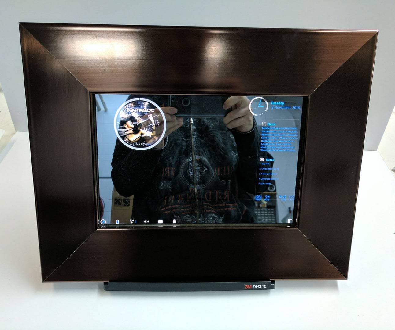 Bronze Smart Mirror For Tabpro S