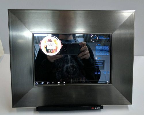 stainless steel smart mirror