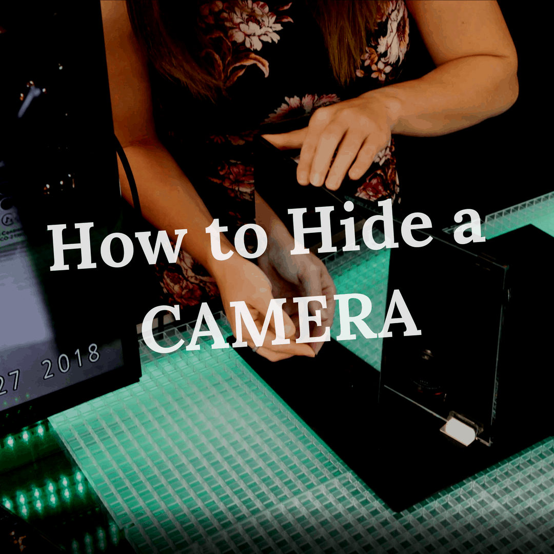 how to hide a camera in a wall