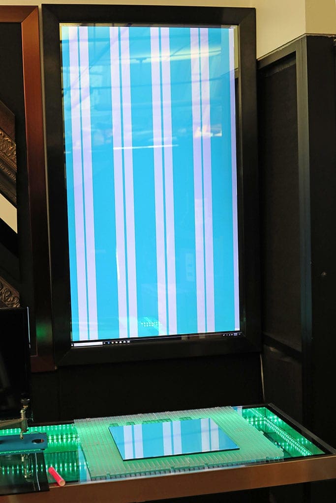 Smart Mirror Optical Quality Beamsplitter Glass How We Took The Distortion Picture Non Tempered Two Way Mirror Sample