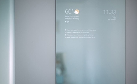 Glass Smart Mriror