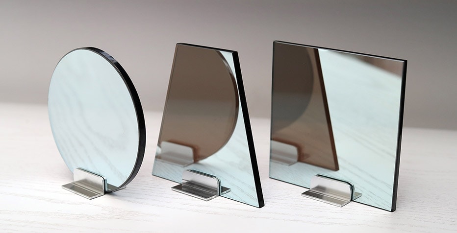 Custom Color Acrylic Two Way Mirror, In Stock