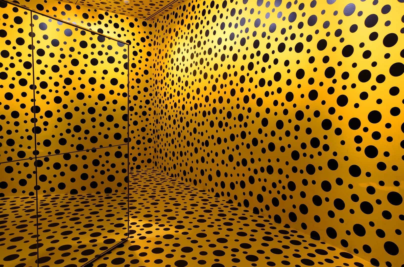 Yayoi Kusama Leopard Spots Room leopard-spots-room