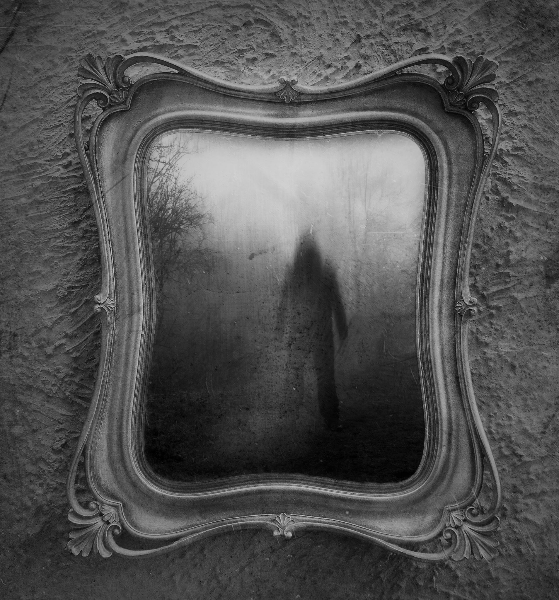 9. Is This A Ghost? 9Gag Mirror Photo Sparks Paranormal Theories - l4faz5u