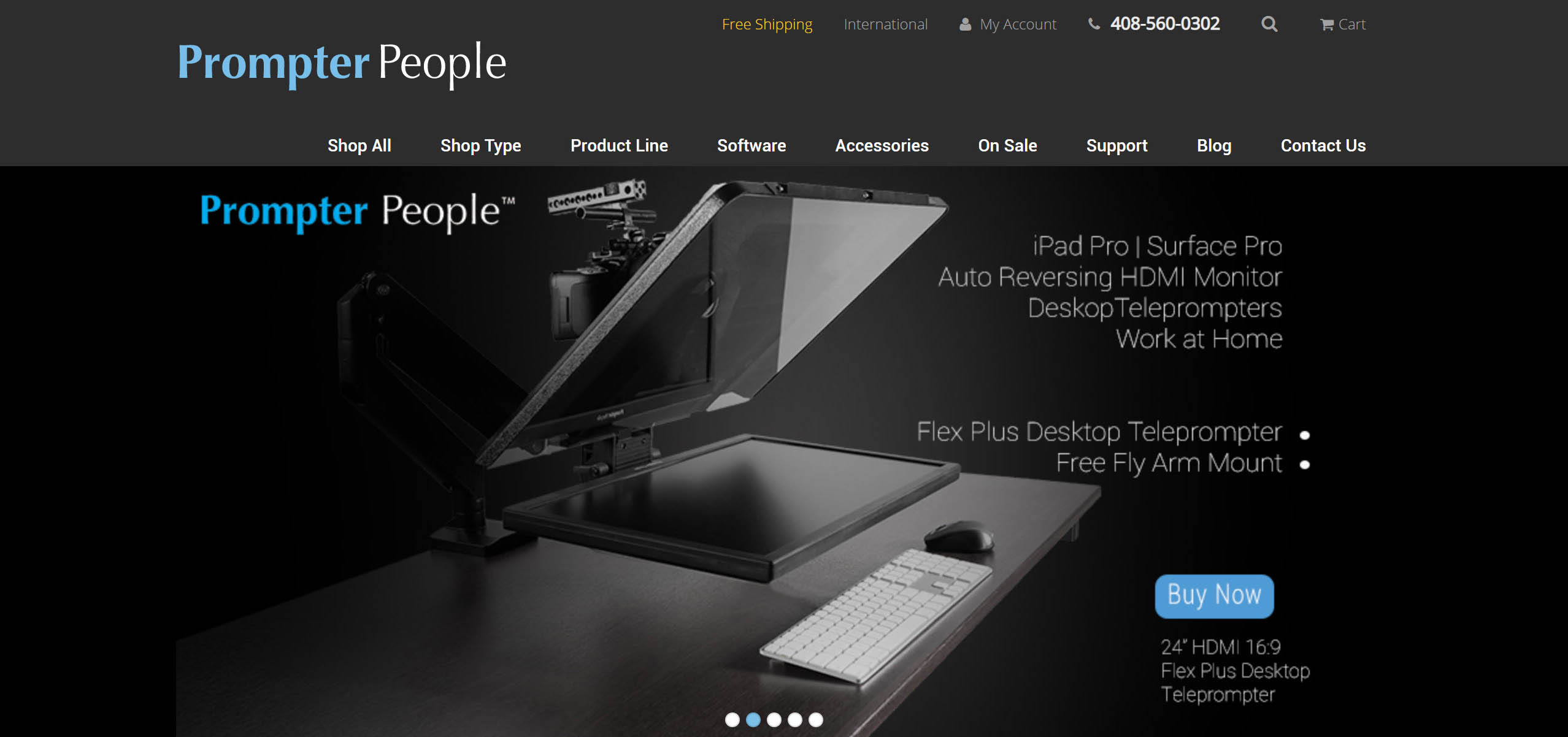 Portable Teleprompters Prompter People Teleprompter Portable Teleprompters Prompter People Teleprompter