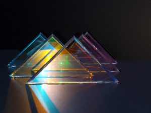 Dichroic Glass Display