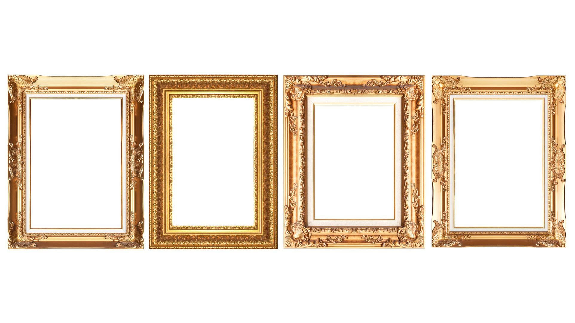 Gold Ornate Frames