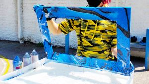 hydro dipping picture frame