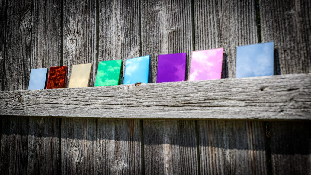 Custom Color Acrylic Two Way Mirror In Stock 1 Day Lead Time