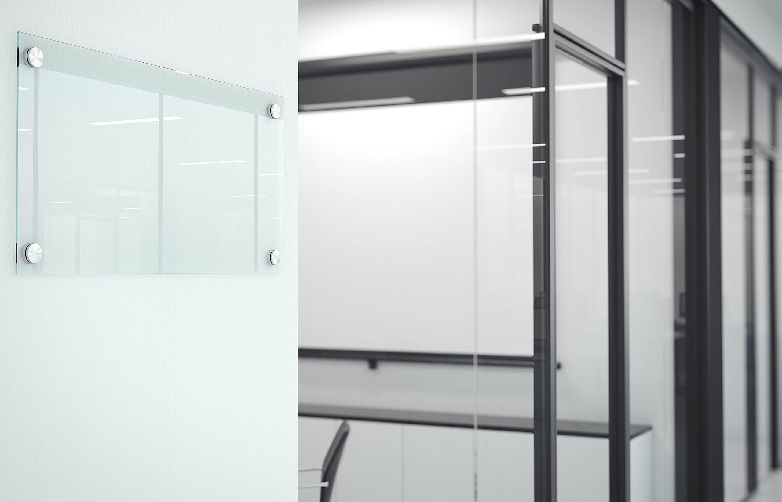 Blank,Transparent,Glass,Plate,In,Office,Interior.,3d,Rendering Blank,Transparent,Glass,Plate,In,Office,Interior.,3d,Rendering