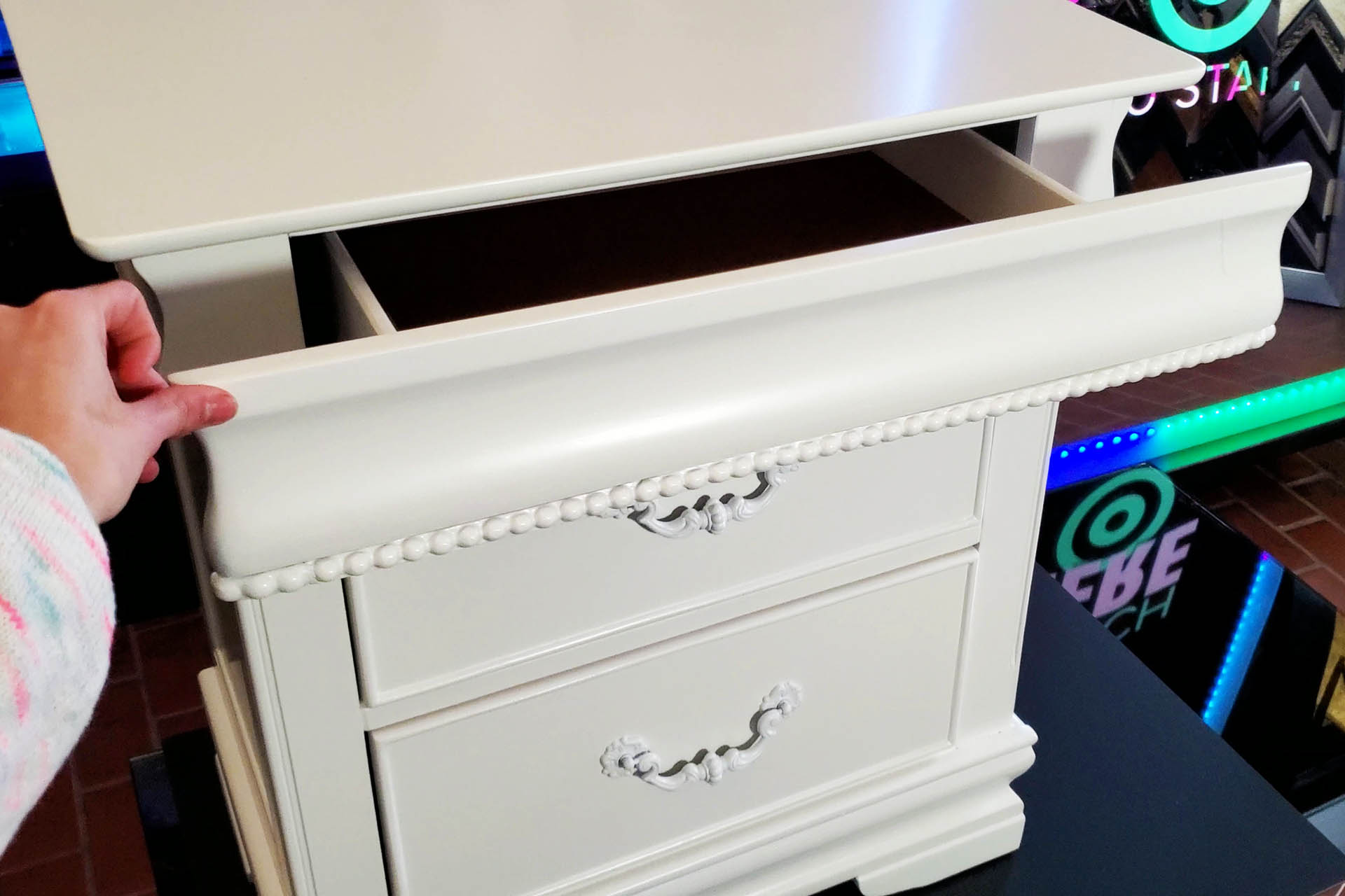 Hidden Drawer Nightstand