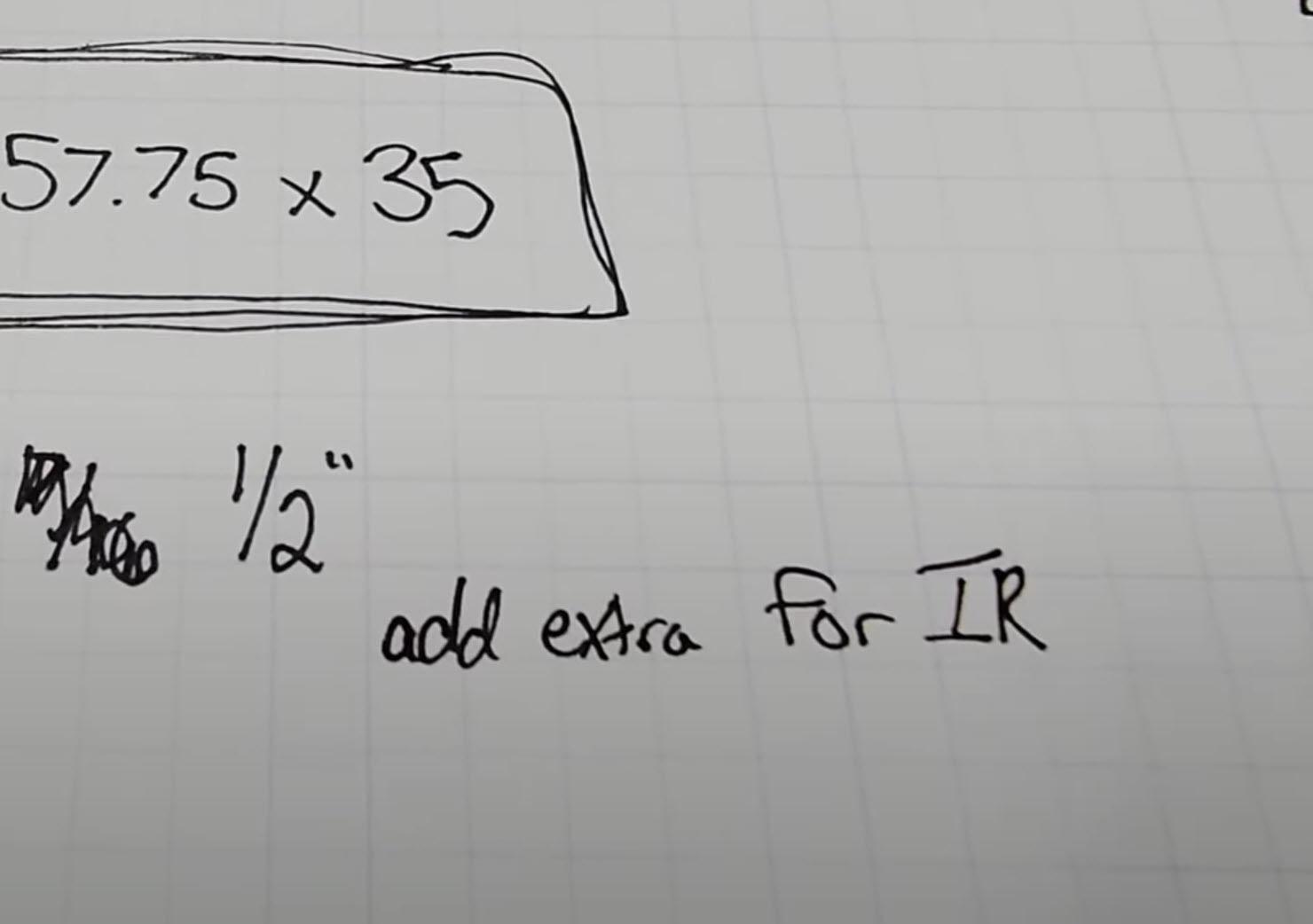 Logo and ir routing measurements