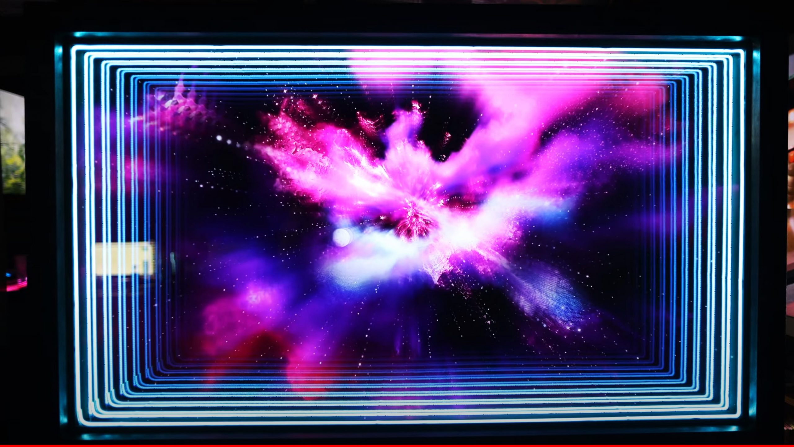 Infinity Galaxy Holographic Display