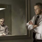 Acrylic two way mirror used in police observation room for interrogation and recording. Acrylic Two Way Mirror