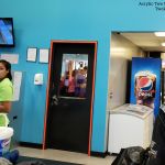 Acrylic two way mirror in a door adds extra security for employers, allowing discreet viewing of employees and customers while maintaining privacy inside the office. Acrylic Two Way Mirror Door